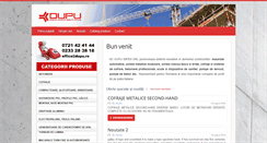 Desktop Screenshot of dupu.ro